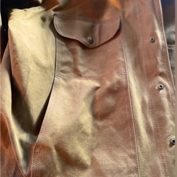 Filson waxed tin cloth jacket RN39126 XL - Picture 4 of 7
